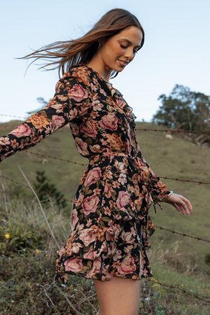 Alyssia Mini Dress – Floral