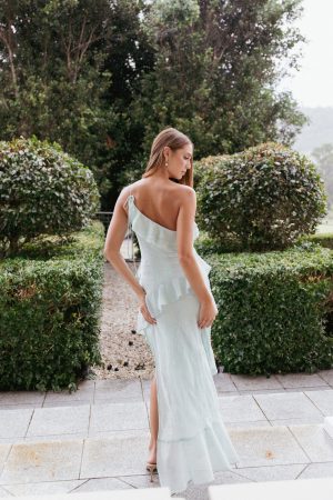 Marion Maxi Dress – Sage Green