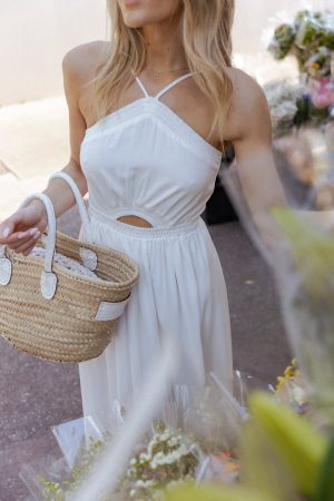 Madi Maxi Dress – White