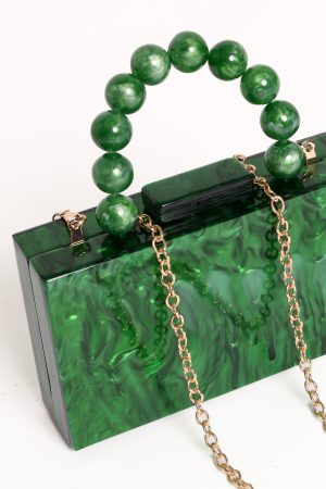 Greta Bag – Emerald Green