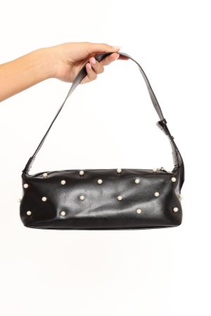 Alexia Pearl Bag – Black