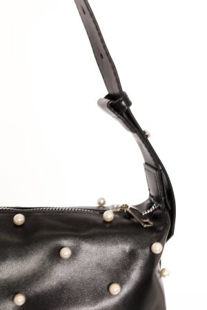 Alexia Pearl Bag – Black