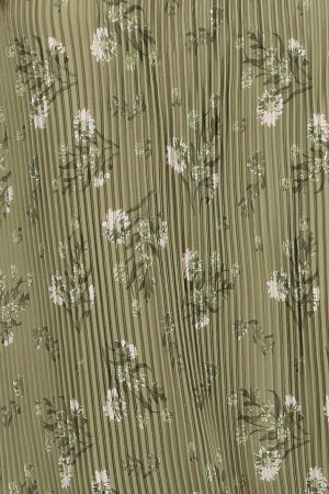 Sylvie Strapless Midi Dress – Sage Botanical