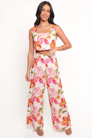 Saffra Wide Leg Pants – Everlyn Print