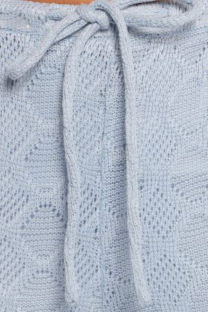 Cora Knit Pant – Blue