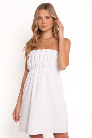 Stratton Mini Dress – White