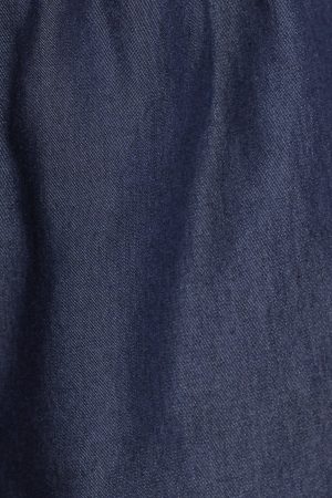 Aaliyah Chambray Shorts – Dark Wash