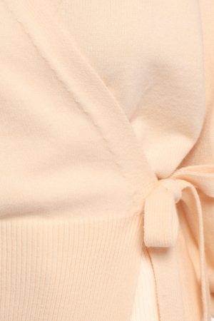 Abbey Ballet Wrap Cardigan – Cream