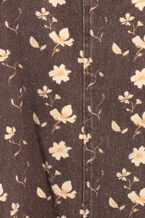 Abbott Mini Dress – Brown Floral