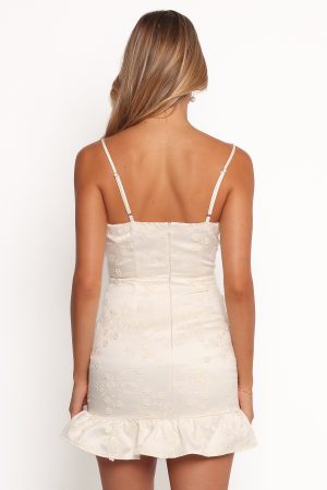 Abel Mini Dress – Cream