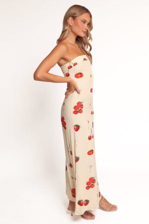 Adela Maxi Dress – Tomato Print
