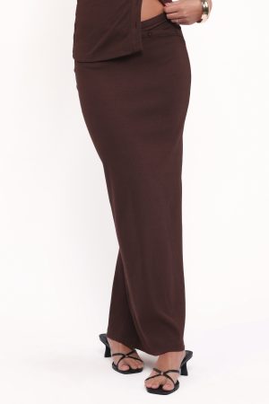 Adeline Two Piece Set – Chocolate