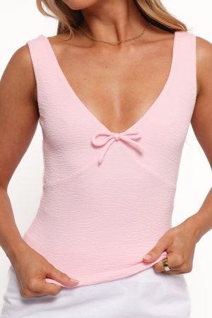 Adina Knit Top – Pink