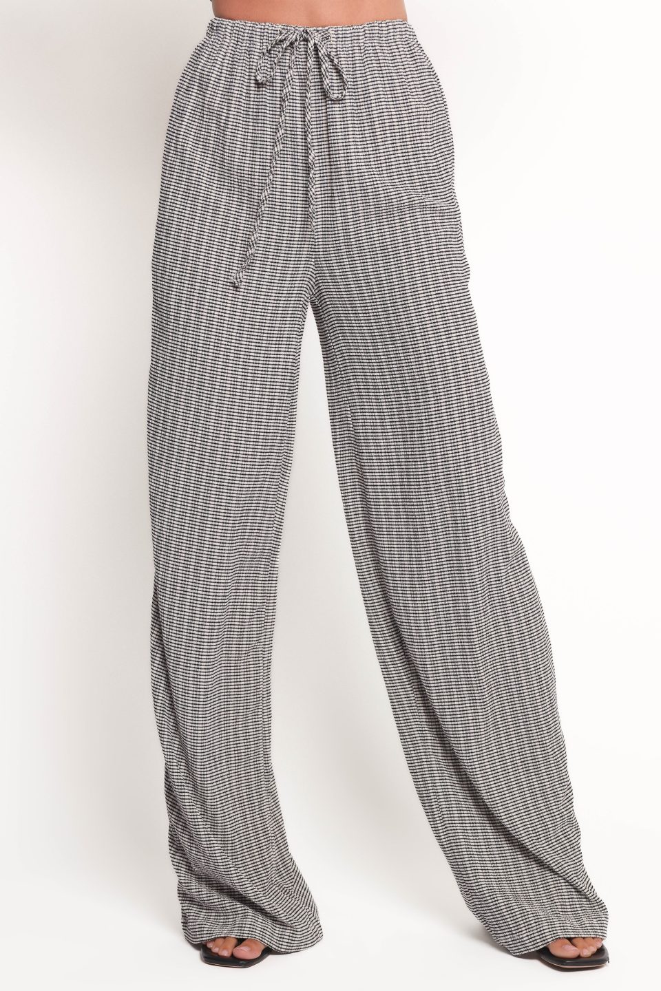 Afton Pant - Black White