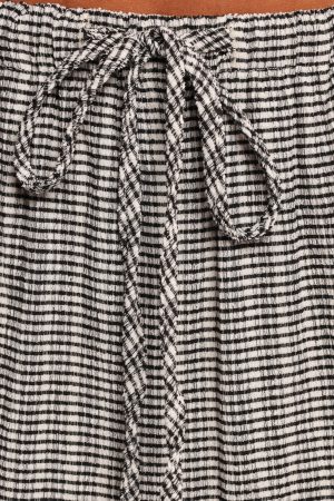 Afton Pant – Black White