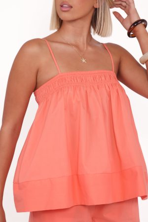 Aiesha Short Set – Coral
