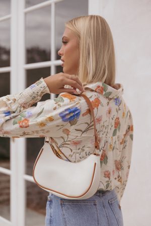 Alessandra Handbag – White