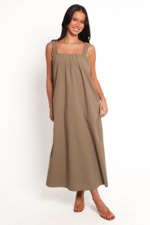 Alessandra Maxi Dress – Olive