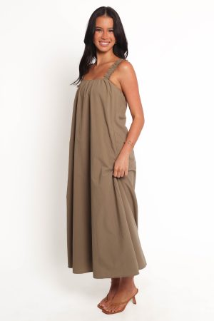 Alessandra Maxi Dress – Olive