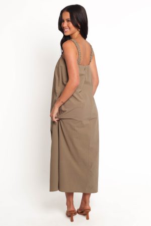 Alessandra Maxi Dress – Olive