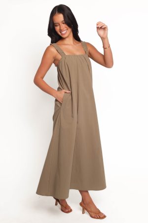 Alessandra Maxi Dress – Olive
