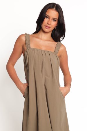 Alessandra Maxi Dress – Olive