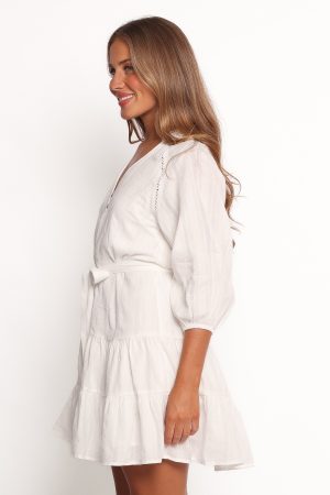 Alex Mini Dress – White