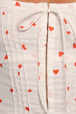 Alice Corset Top – Ditsy Heart