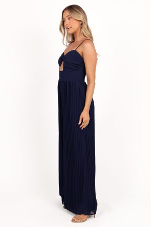 Alice Wide Leg Jumpsuit – Navy