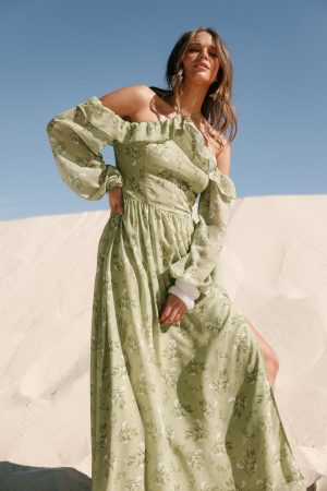 Alina Maxi Dress – Sage Botanica