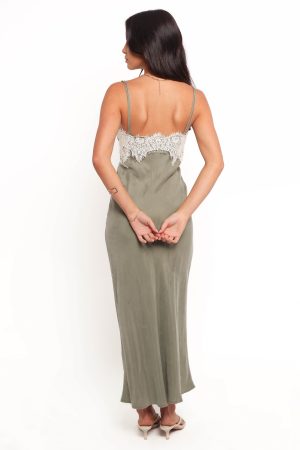 Alita Midi Dress – Olive