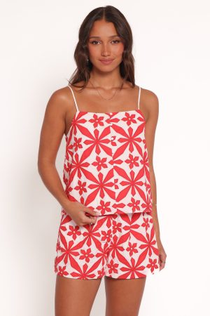 Allura Shorts – Red