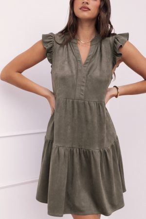 Alyx Mini Dress – Olive