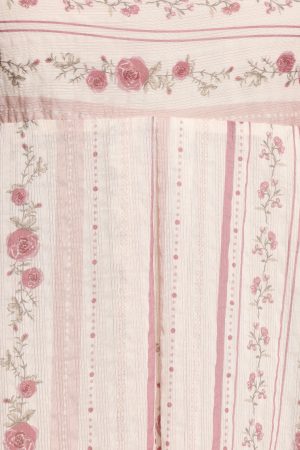 Amaris Maxi Dress – Ivory Mauve Floral