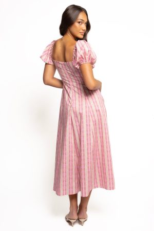 Amethyst Midi Dress – Pink