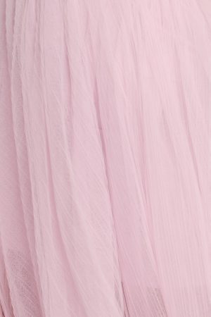 Anabella Strapless Maxi Dress – Pale Pink