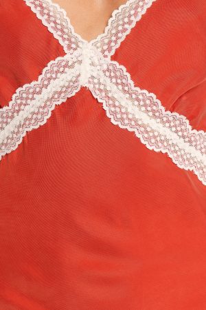 Andie Midi Dress – Blood Orange