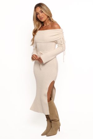 Annabelle Midi Dress – White