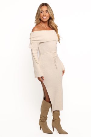 Annabelle Midi Dress – White