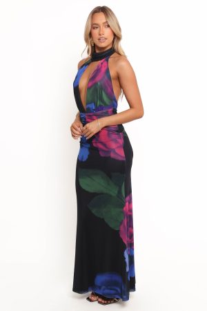 Antonie Maxi Dress – Rosalia Pink Multi