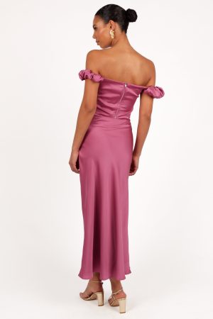 Arabella Two Piece Set – Dark Rose