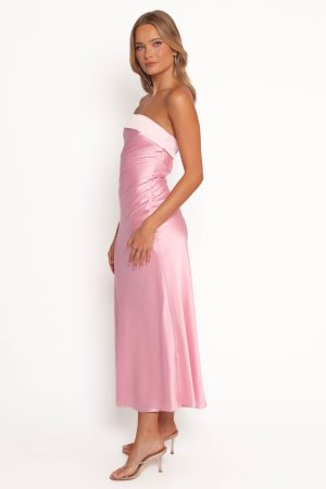 Ashe Midi Dress – Pink