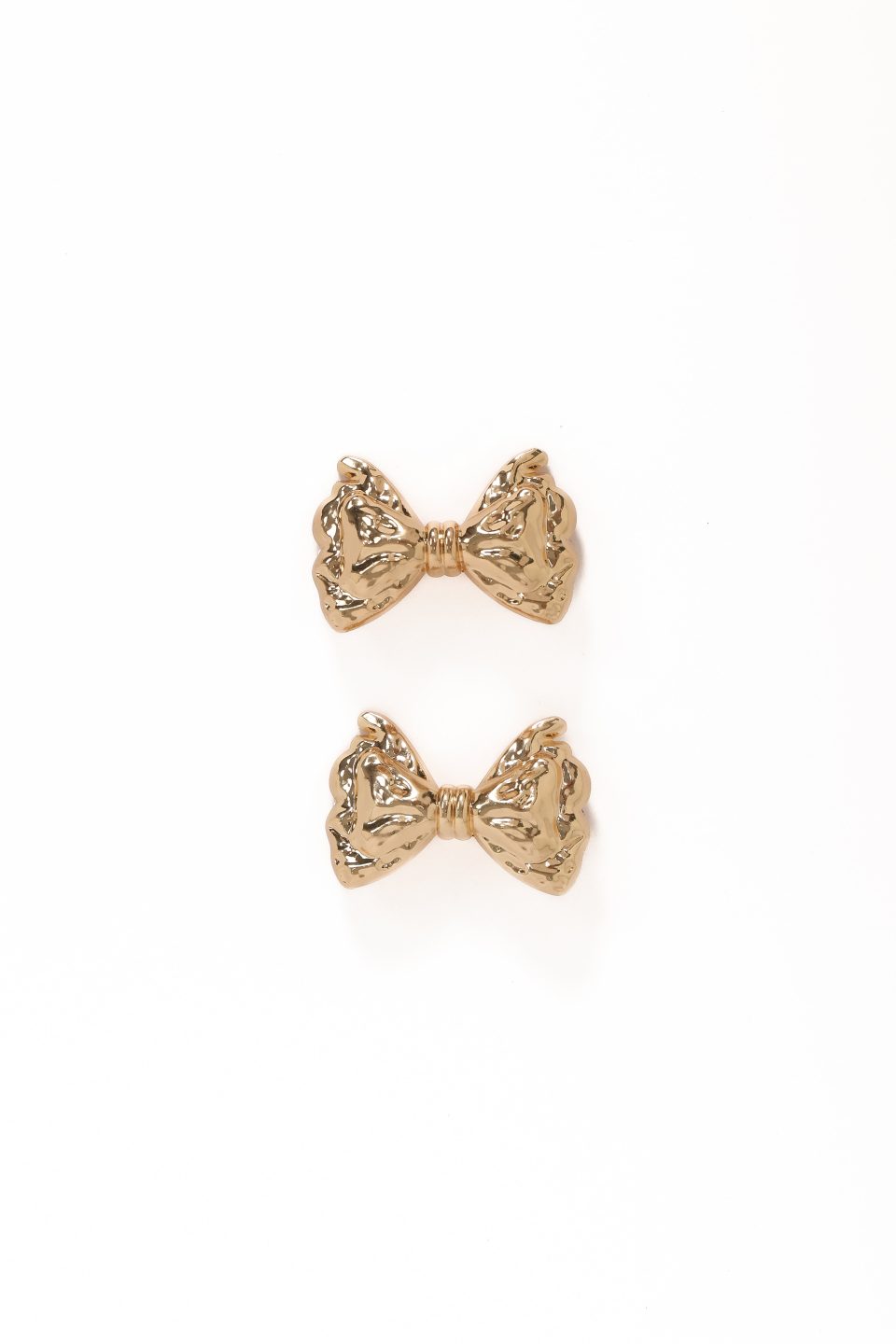 Aspen Hair Bow Set - Gold