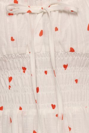 Auguste Midi Dress – Ditsy Heart