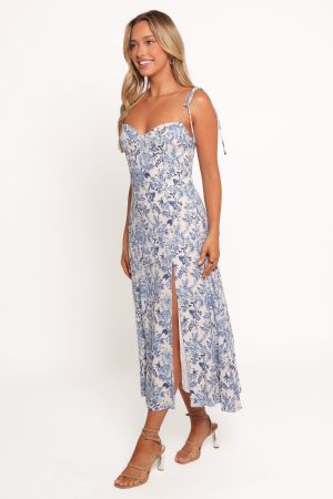 Azura Maxi Dress – Parisian Blue