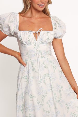 Beati Midi Dress – Blue