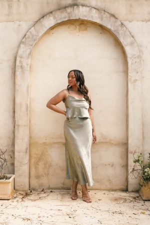 Belle Two Piece Set – Olive