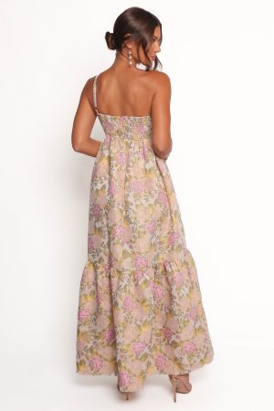 Betina Bow Front Maxi Dress – Multi Floral