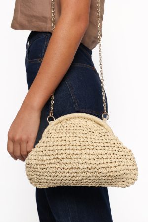 Bett Clutch Bag – Natural/Raffia