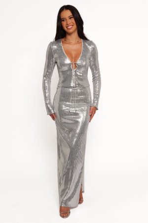 Blaise Skirt – Silver